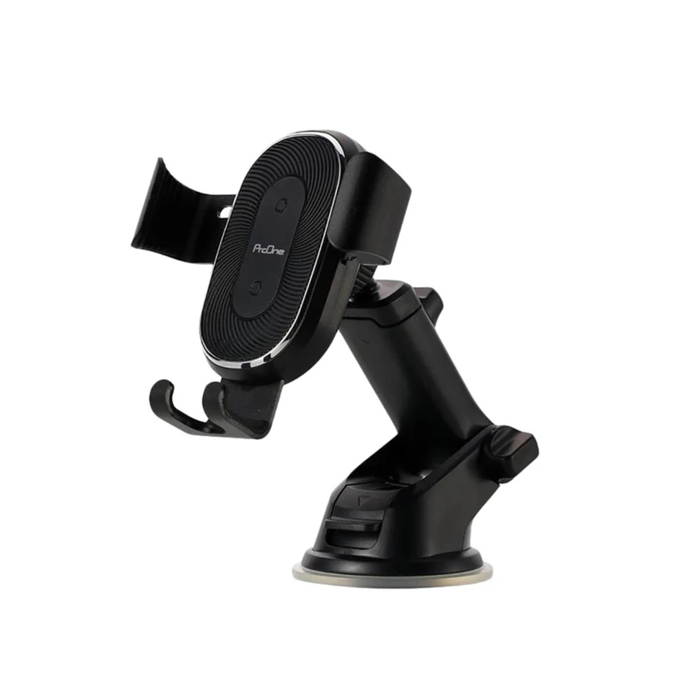 پایه نگهدارنده و شارژر بی‌سیم پرووان PHL1115 | شارژر 15 وات Qi | گارانتی 18 ماهه | ProOne PHD01