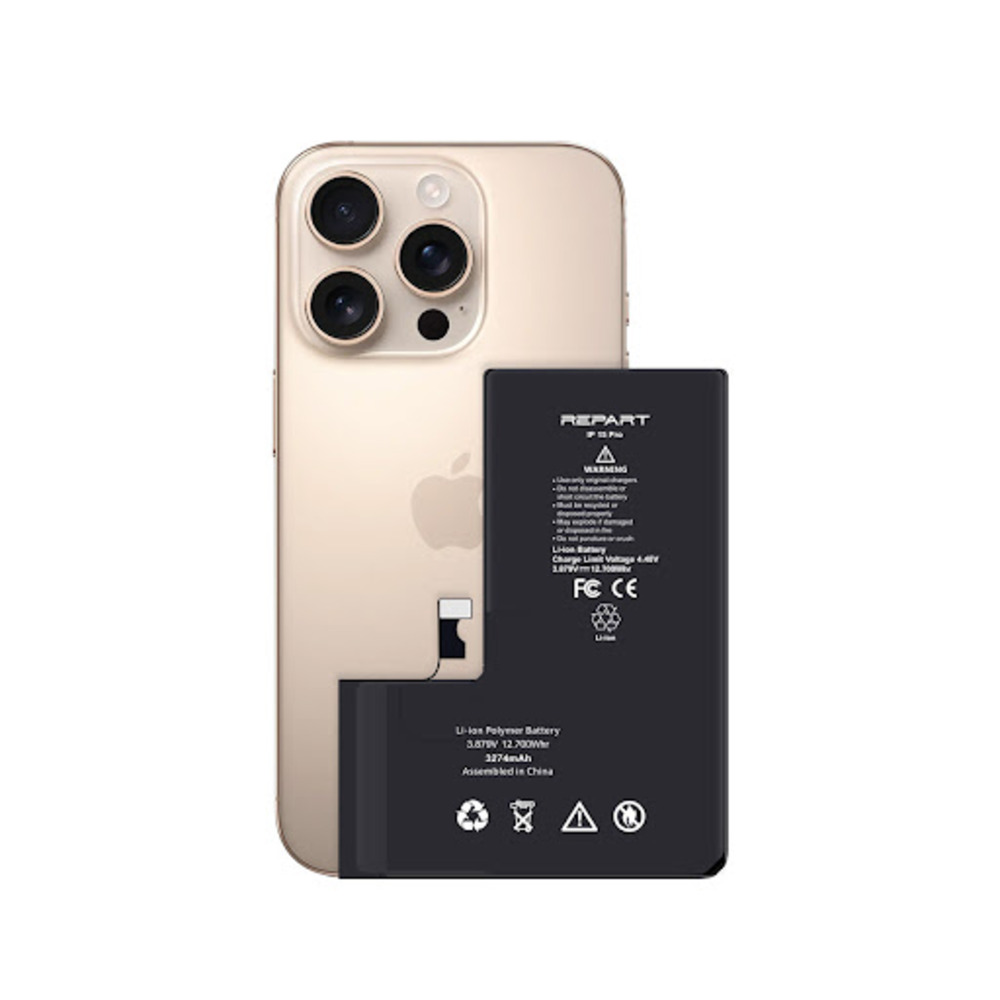 باتری ایفون پانزده پرو  اورجینال با گارانتی ظرفیت 3274 mAh - iPhone 15-PRO Battery Original - نمای نزدیک