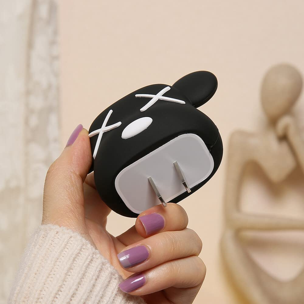 محافظ کابل شارژر عروسکی ایفون 20 وات سلیکونی اورجینال با گارانتی - iPhone Doll Cable Protector 20W Silicon Original - نمای بسته بندی