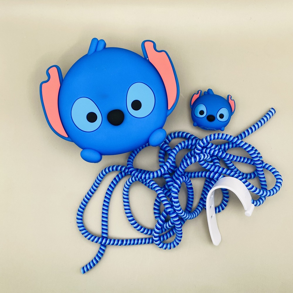 محافظ کابل شارژر عروسکی ایفون 20 وات سلیکونی اورجینال با گارانتی - iPhone Doll Cable Protector 20W Silicon Original - نمای نزدیک