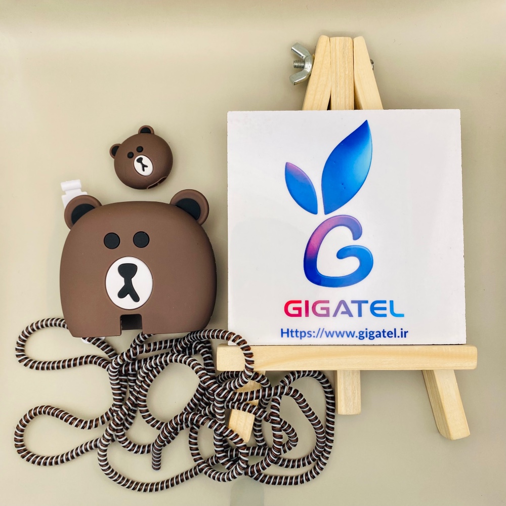 محافظ کابل شارژر عروسکی سامسونگ 25 وات سلیکونی اورجینال با گارانتی - Samsung Doll Cable Protector 25W Silicon Original - نمای کلی