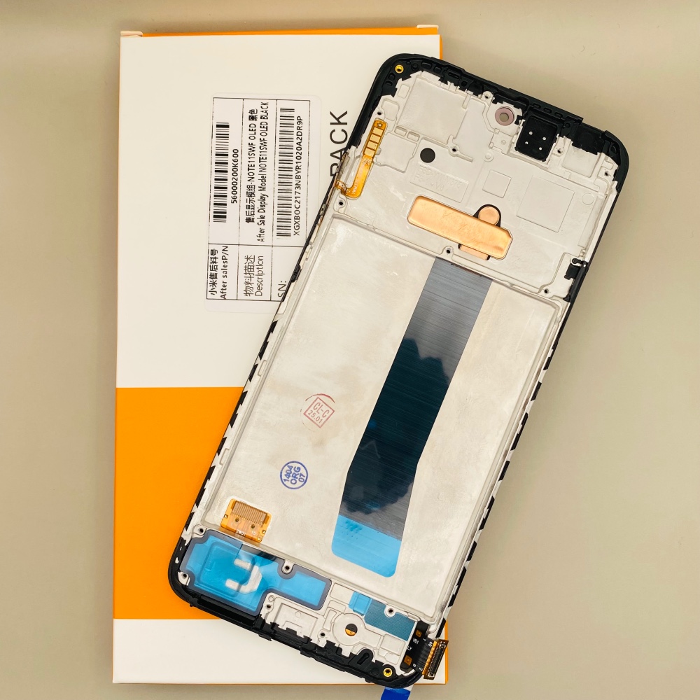 ال سی دی شیائومی ردمی نوت یازده11 نوت یازده اس نوت ۱۲اس ام فور پرو اورج نیو  - Xiaomi Redmi Note 11 Note11s LCD org new - نمای بسته بندی