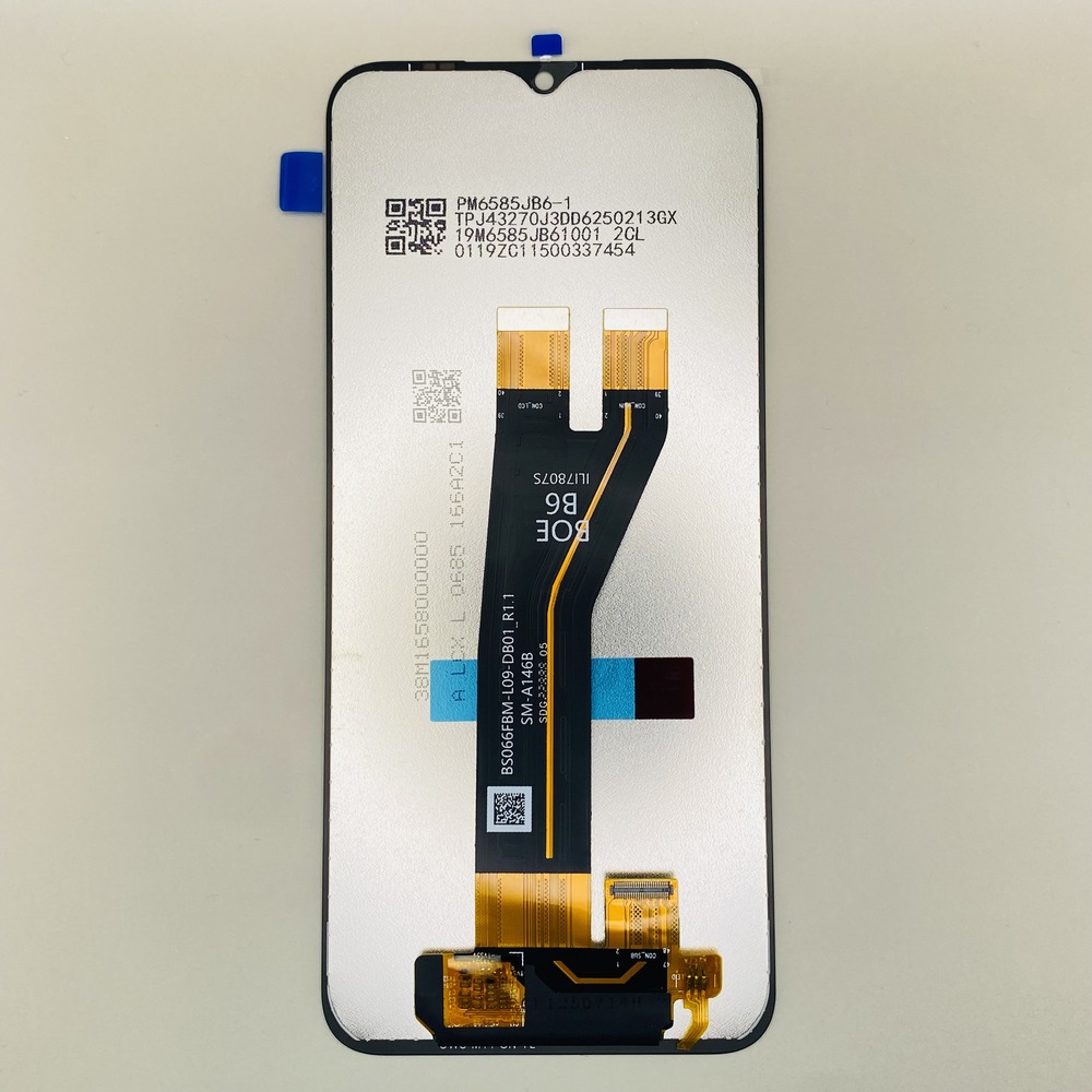 ال سی دی سامسونگ گلکسی A14 (مدل SM-A145, SM-A146) اورجینال سرویس پک - نمای بسته بندی