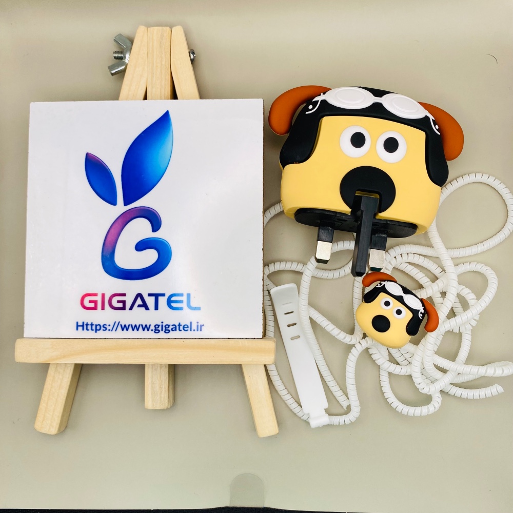 محافظ کابل شارژر عروسکی سامسونگ 25 وات سلیکونی اورجینال با گارانتی - Samsung Doll Cable Protector 25W Silicon Original - نمای کلی