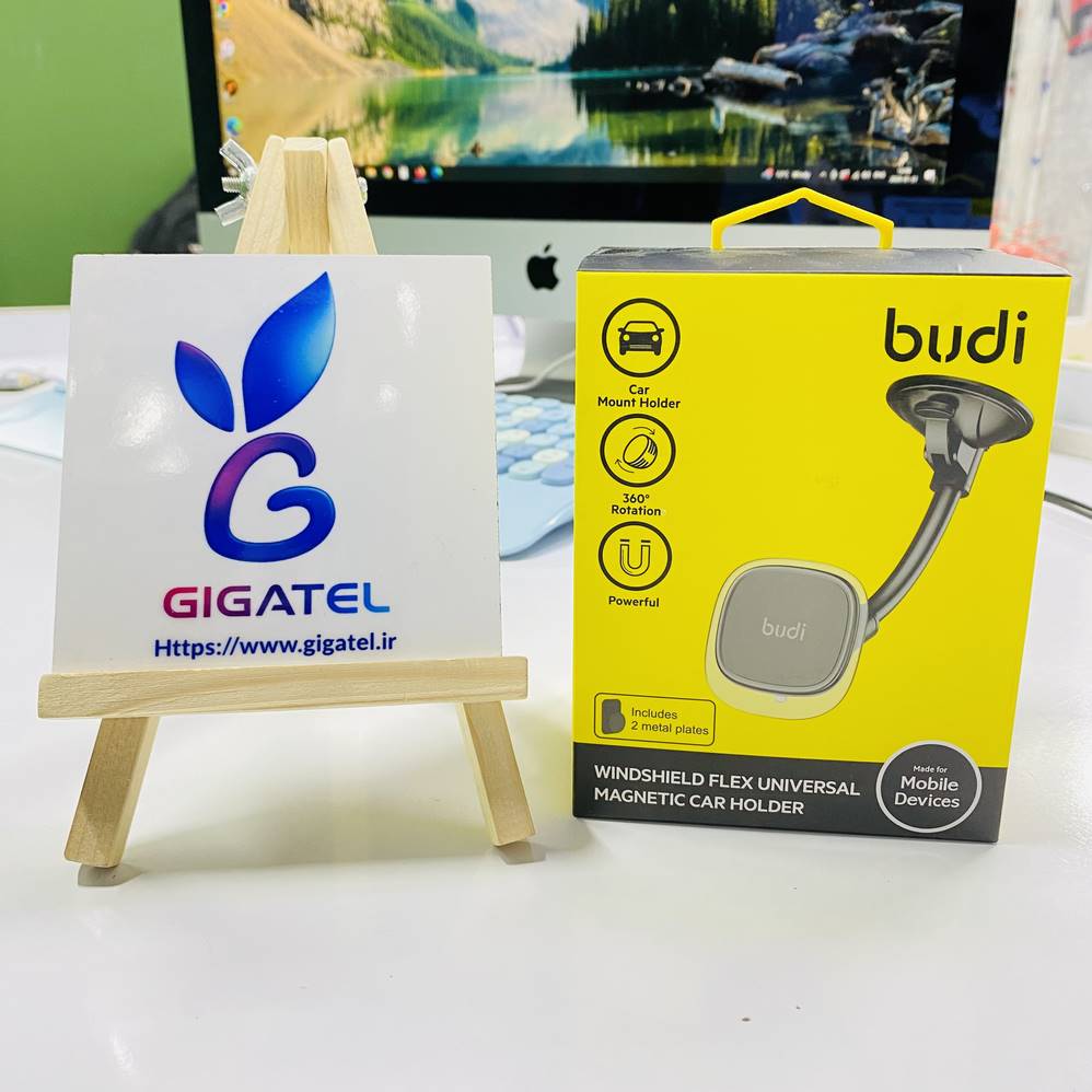 پایه نگهدارنده موبایل بودی مدل CM560B | گارانتی 18 ماهه | چرخش 360 درجه | مناسب خودرو و میز - نمای نزدیک