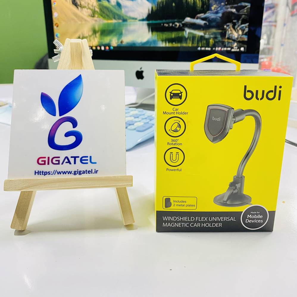 پایه نگهدارنده موبایل بودی مدل CM522B | گارانتی 18 ماهه | قیمت مناسب | پایه خودرویی اقتصادی - نمای بسته بندی