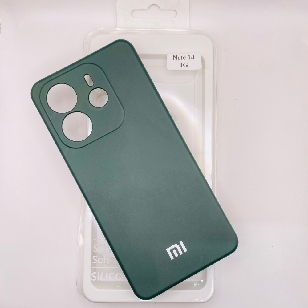 کاور سیلیکونی اورجینال شیائومی ردمی نوت 14 4G | قاب اصلی Xiaomi | محافظ ضد ضربه - نمای بسته بندی