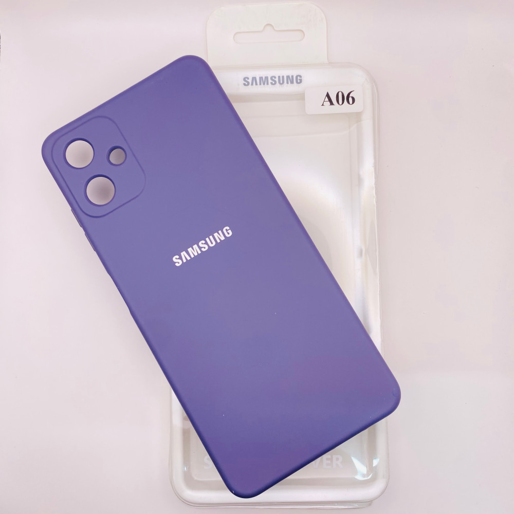 کاور سیلیکونی اورجینال سامسونگ A06 | قاب سیلیکونی اصلی | محافظ Galaxy A06 - نمای بسته بندی