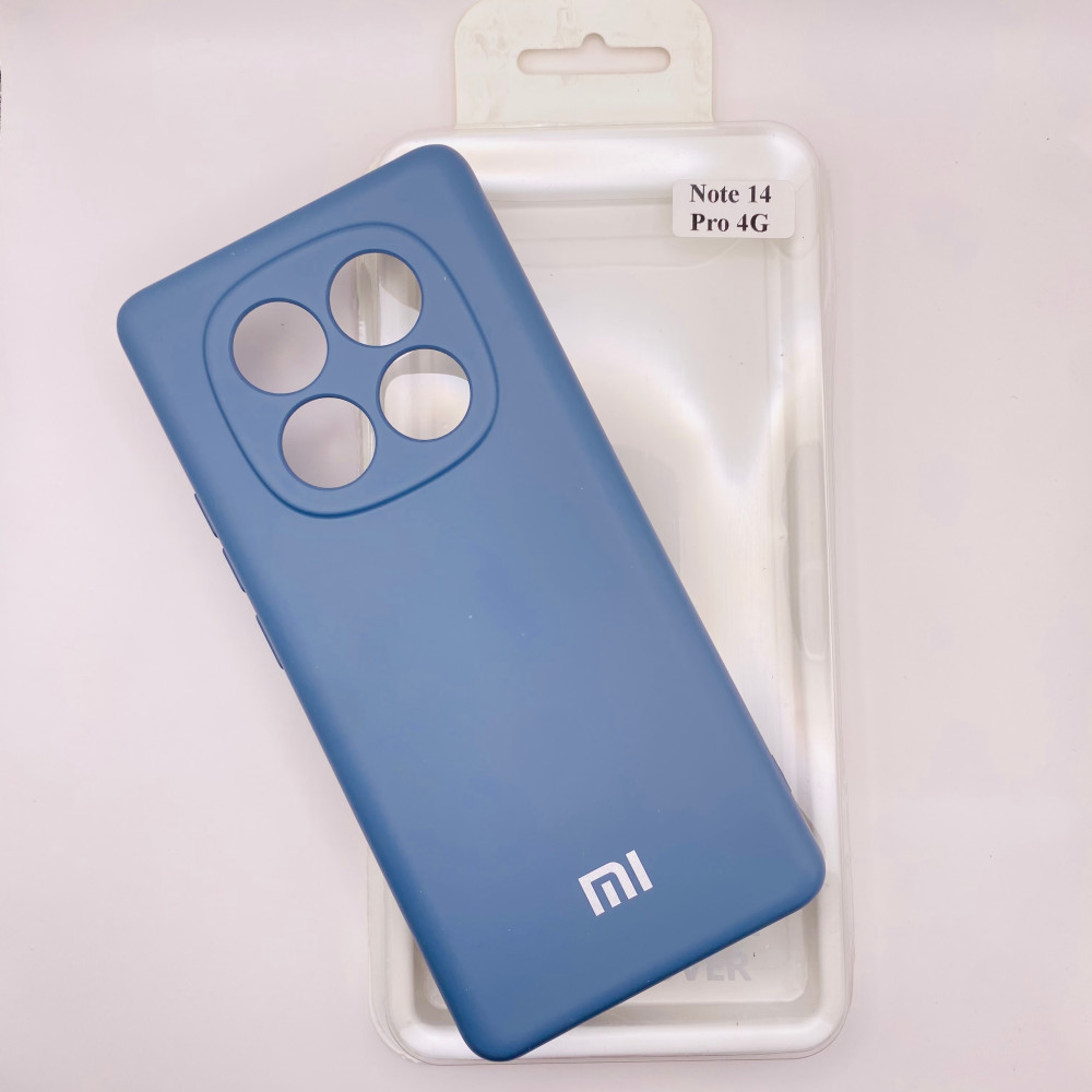 کاور سیلیکونی اورجینال شیائومی ردمی نوت 14 پرو 4G | قاب اصلی Xiaomi | محافظ دوربین 108MP - نمای بسته بندی