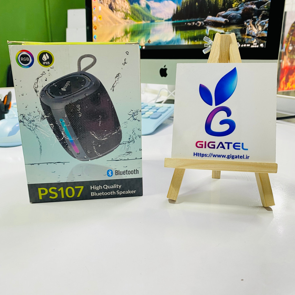 اسپیکر الون eleven مدل PS107 | بلندگوی قابل حمل 8 وات | بلوتوث 5.0 | باتری 8 ساعته - نمای کلی