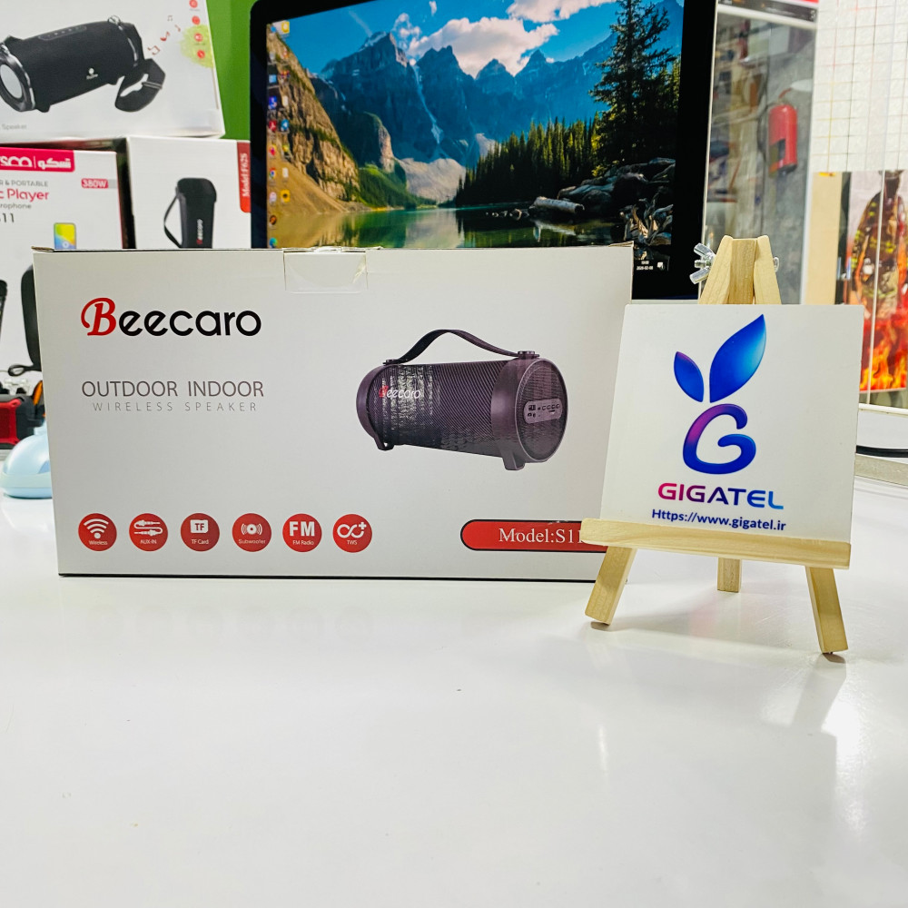 اسپیکر بیکارو مدل S11F | بلندگوی مینی | سبک وزن | قیمت مناسب - نمای کلی