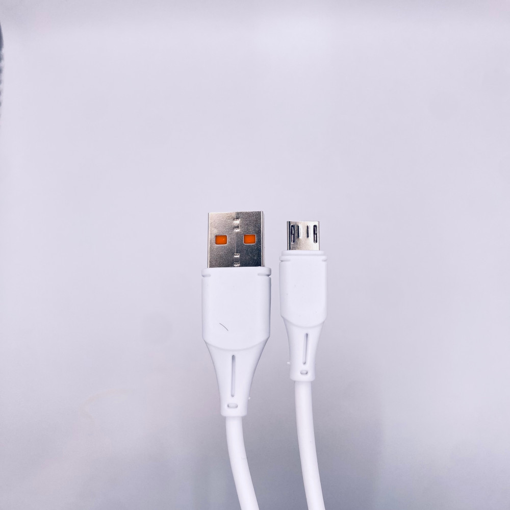 کابل اصلی ۳۰ وات اندرویدی تایپ بی | کابل شارژ سریع USB-B | گارانتی دار - نمای بسته بندی