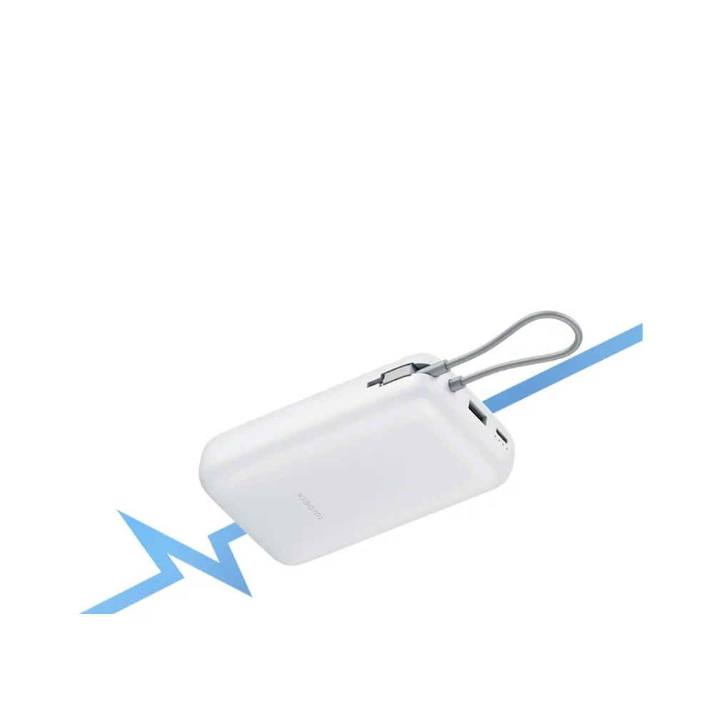 پاوربانک شیائومی Redmi PB2020MI ظرفیت 20000mAh | توان 22.5W و کابل USB-C داخلی(اورجینال پک گلوبال)-نمای سوم