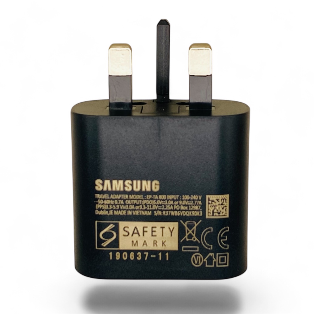 شارژر دیواری ۲۵ وات سامسونگ سفارش امارات – Samsung 25W Wall Charger EP-TA800 Original