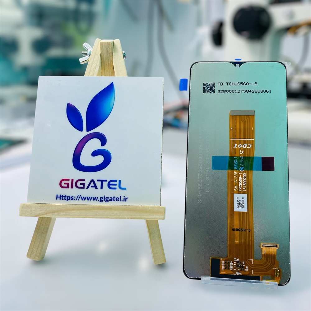 ال سی دی سامسونگ گلکسی A12 (مدل SM-A125, SM-A127) اورجینال سرویس پک - نمای کلی