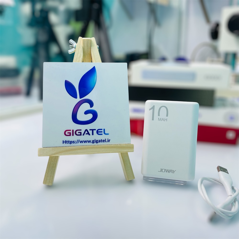 پاوربانک مینی جوی 10000 میلی‌آمپر با گارانتی ۱۲ ماهه - Joway Power Bank 10000mAh Mini - شارژر همراه سبک - نمای کلی