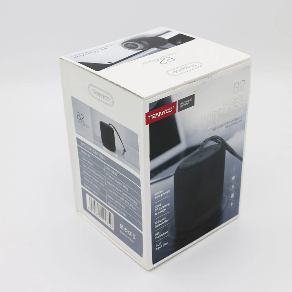اسپیکر بلوتوثی قابل حمل ترانیو Tranyoo مدل B2 | Portable Bluetooth Speaker با کیفیت صدا عالی - نمای کلی