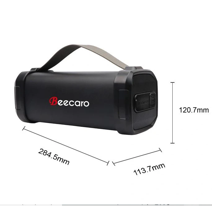 اسپیکر بیکارو مدل F62S | بلندگوی قابل حمل | نور LED ریتمیک | باتری ۸ ساعته - نمای نزدیک