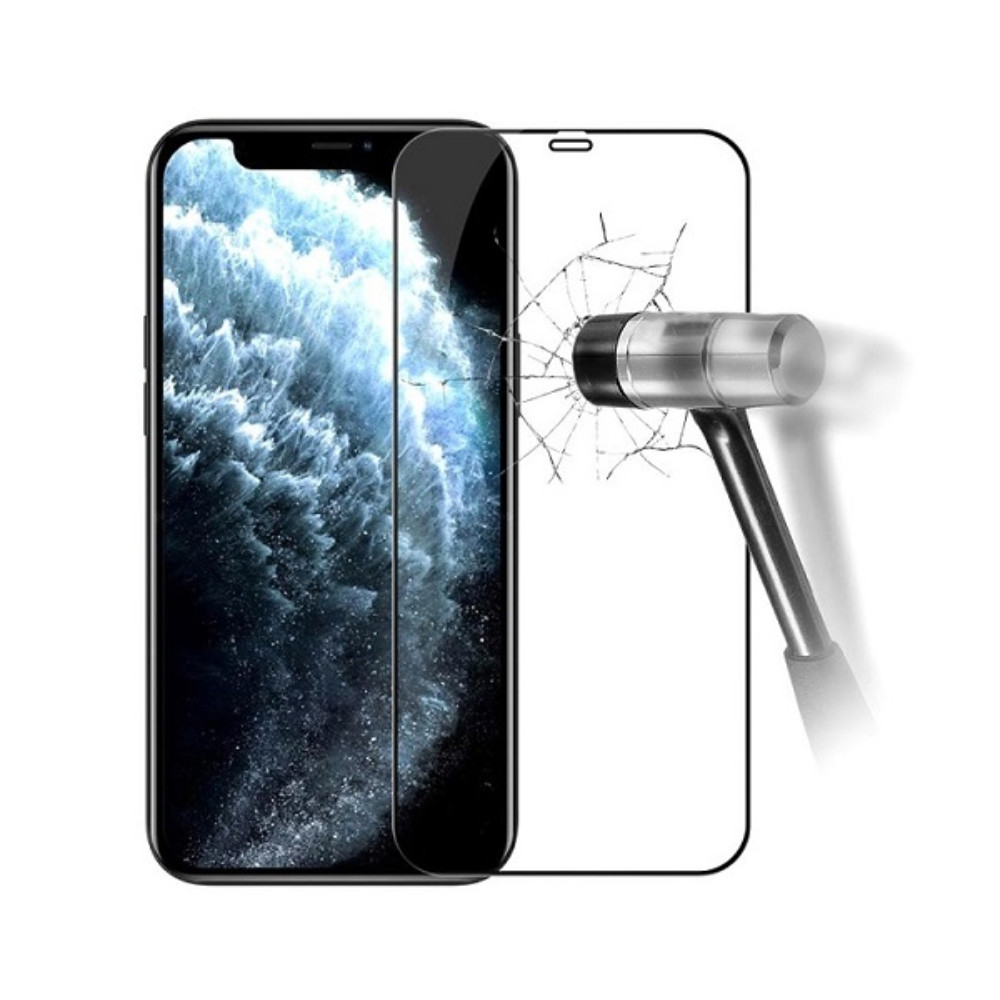 گلس ایفون 12 دوازده پرو مکس فول فریم ضد خش -glass iPhone 12 Pro Max Screen Protector - نمای نزدیک