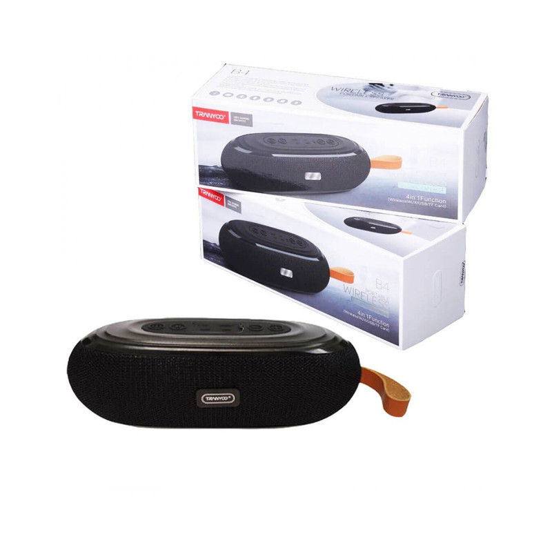 اسپیکر بلوتوثی قابل حمل ترانیو مدل B-4 با گارانتی ۱۲ ماهه | Portable Bluetooth Speaker با کیفیت صدای عالی - نمای نزدیک