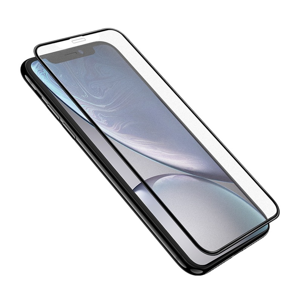 گلس ایفون ایکس ایکس اس فول فریم ضد خش -glass iPhone x-xs Screen Protector - نمای نزدیک